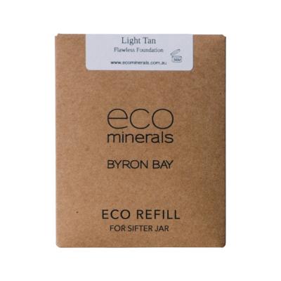 Eco Minerals Mineral Foundation Flawless (Matte) Light Tan Refill 5g